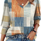 🏖️Women Dressy Casual 3/4 Length Sleeve Blouses with Smocked Cuffs