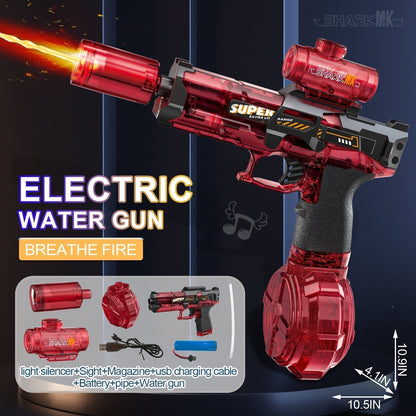 🔥Fast Mode Ice Explosion Pistol Water Gun