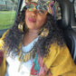 Frayed Patchwork Bucket Hat(Shapeable Brim One-of-a-Kind Style)