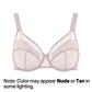 💞50K+ SOLD!👙HSIA Enchante Floral Lace Plus Size Underwire Unlined Unpadded Minimizer Full Coverage Bra Women's Wear Comfortable Breathable Mesh Cup