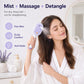 🥳2026 HOT SALE🥳💞50K+ SOLD!🔥ProGlide™🇬🇧 Scalp Massager Comb 💆‍♀️ – Self-Cleaning 🧼, Tangle-Free ✂️ & Frizz-Control Hair Brush with Soothing Mist Spray 💨✨ | Perfect for Dry, Brittle Hair 💧🌟
