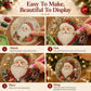 🎅🎄Christmas Pearl Diamond Art Hanging Ornament Kit | Resistant Non-Fading Pearl Beads DIY Handmade Holiday Hanging Decor 🎅💎