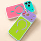 🔥Summer Hot Sale!!⚡50K+ SOLD!🌈Dopamine Color Block MagSafe Case – Ultra-Slim Matte Hard PC Cover for iPhone 17 Pro Max