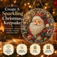 🎅🎄Christmas Pearl Diamond Art Hanging Ornament Kit | Resistant Non-Fading Pearl Beads DIY Handmade Holiday Hanging Decor 🎅💎