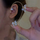 💕50% discount💕Simple ear clips with butterfly and flower motifs & tassels – elegant & comfortable, no piercing required 🌸🦋