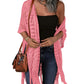 🔥 LIMITED-TIME Just £19.99!!😍Women’s Oversized Knit Cardigan – Lightweight Crochet Tassel Kimono for Spring & Summer 🌸