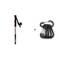 ⛰️Adjustable Aluminum Alloy Trekking Pole – Durable, Shock-Absorbing, Lightweight 🌲