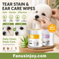 🐈🐕Keeping your furry friend clean matters！Natural Plant-Based Cleaning Wipes for Pet Eyes and Ears ✨️