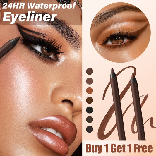 🎁Limited Price:$9.99- Buy 1 Get 1 Free🔥-🌟24 HR Waterproof Eyeliner Duo Sharpenable Eye Pencil