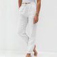 🌸Women's Elastic Waist Cotton Linen Casual Pants🍀