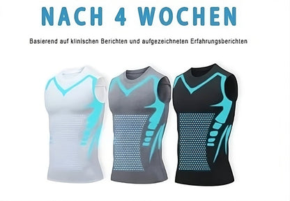 🔥Ionic Shaping Vest – Compression & Cooling – Body Contouring & Sleeveless – Invisible Under Clothes 🕶️