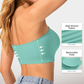 ProKloud Strapless Push Up Bras for Women Wireless Bandeau Bra Non-Slip Silicone Tube Top Padded Convertible Bralette