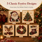 🥳2026 HOT SALE🥳💞50K+ SOLD!🎄✨DIY Christmas Pearl Diamond Painting Kit – 5 festive designs, 3D raised beads & display frame included. A sparkling holiday masterpiece for your wall! 🖼️🎨