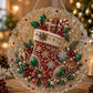 🎅🎄Christmas Pearl Diamond Art Hanging Ornament Kit | Resistant Non-Fading Pearl Beads DIY Handmade Holiday Hanging Decor 🎅💎