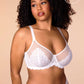 Mermaid Scales Lace Underwire Bra