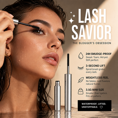 🌟LAST DAY SALE: ONLY ￡6.99!!🎁✨ Waterproof Curling & Lengthening Mascara ✨