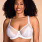 Mermaid Scales Lace Underwire Bra