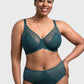 Mermaid Scales Lace Underwire Bra