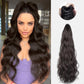 💜Curly Wig High Ponytail with claw clip💜