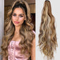 💜Curly Wig High Ponytail with claw clip💜