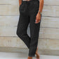 🌸Women's Elastic Waist Cotton Linen Casual Pants🍀