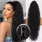 🔥Curly Wavy Frizzy Hair Extension with Ponytail🎁