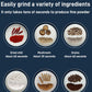 💥Powerful Electric Grinder Cup – Crushes nuts, beans & coffee fast. Easy to use & clean. 🥜