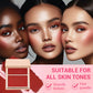 Dual-Color Matte Blush Palette