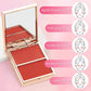Dual-Color Matte Blush Palette