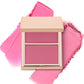Dual-Color Matte Blush Palette