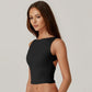 💖High Neck Slim Fit Crop Tank Shirt Y2k Tops