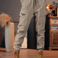 🔥Explosion models loose drawstring leg tide leisure trousers