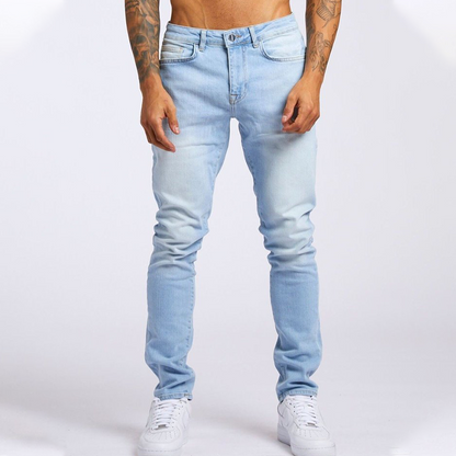 ⏳Time-Limited Special⏰Men's High-Stretch Jeans – Denim – Breathable 👖