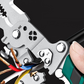 🔧 ✨ Multifunctional Foldable Wire Stripping Scissors - 5-in-1 Tool with Voltage Tester & Crimper for Electricians & DIY Projects ⚡✂️