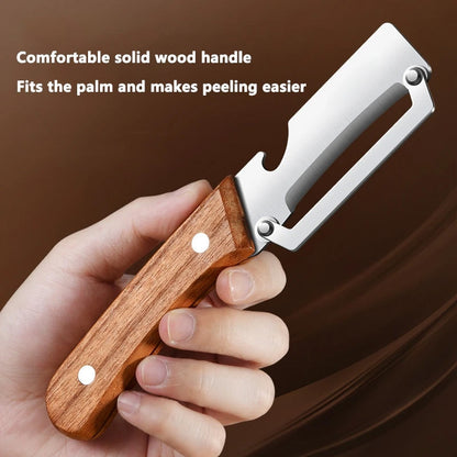 🥕✨ Multifunctional Vegetable Peeler for the Kitchen – Stainless Steel, Ergonomic Handle & Perfect for Fruits & Vegetables 🔪