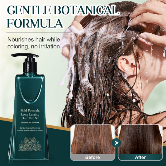 🔥 Best Seller 2026 | Gentle Hair Dye Set | 8 Weeks Vibrant Color 💜【TOP 1】
