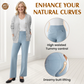 Women's High Waist Stretch Casual Yoga Wide Leg Pants