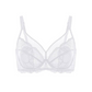 💞50K+ SOLD!👙HSIA Enchante Floral Lace Plus Size Underwire Unlined Unpadded Minimizer Full Coverage Bra Women's Wear Comfortable Breathable Mesh Cup