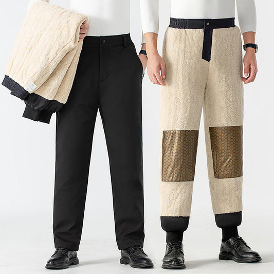 ⏳Time-Limited Special⏰Men’s Cozy Thermal Pants With Graphene Knee Pads👖