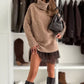 🔥Turtleneck Sweater Mini Dress Set