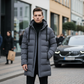 🔈🔈Winter useful products - 50% OFF❄️Men's mid-length down jacket with hood