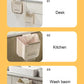 🗑️🕒Foldable Hanging Trash Can – Space Saving, Leak Proof & Easy to Clean🧼