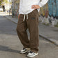 🎩 Elevated Simplicity - Men‘s Tapered Lounge Pants with Secure Pockets - Thoughtful Details & Drawstring Waist