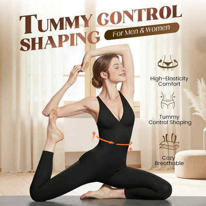 🖤Black Friday Sale:50% OFF🖤💞50K+ SOLD!🌸High-Stretch V-Neck Jumpsuit – All-day ease for fitness & beyond. Breathable, flexible & effortlessly chic. 🧘‍♀️💫Your go-to for movement.