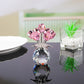 💎 Everlasting Crystal Rose in Vase – Handcrafted Sparkling Keepsake, Fade-Resistant & Perfect Gift 🌹✨
