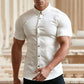 🏖️Summer cool-down deal! 😎🇬🇧  Men's Non-Iron Shirts – Wrinkle-Free, Comfortable All Day & Perfect for Business or Casual👔✨
