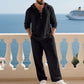 🔥Men's Hooded Casual Loose Top & Pants 2-Piece Set