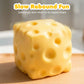 Giant Cheese Stress Toy – Therapeutic Relief with Satisfying Squeeze! ✨