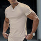 👕 LIMITED-TIME 50% OFF! 💪 Men's Casual Solid Athletic V-Neck T-Shirt – Slim Fit, Premium Stretch, Modern Style ✨