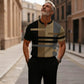 👕Summer Hot Sale 50% OFF⭐Men's Quarter-Zip Shirt & Shorts Set
